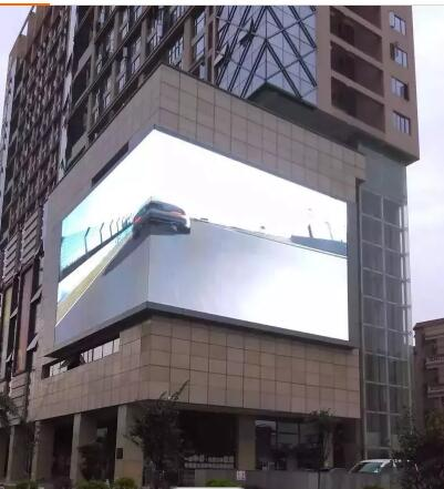 Energy Saving Outdoor LED Screen For Advertising , P7.81 High Refresh Rate Screen
