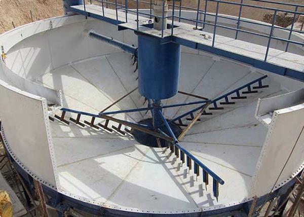 Quality Overflow Clean Water Paste Thickener Equipment 3m-12m Depth Motor Drive for sale