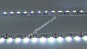 Buy cheap rgb side emitting led strips light 5m 300led 14.4w multicolor flex led tape product