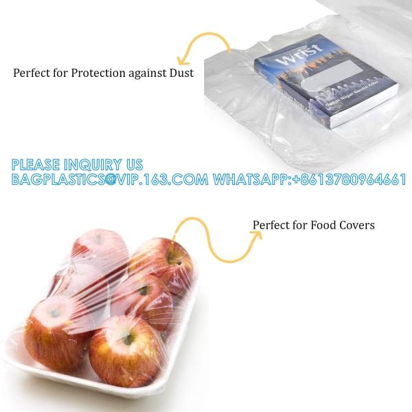 8" 75 Gauge Polyolefin Shrink Film Heat Wrap POF Centerfold 3500' Feet Heat Wrap POF Centerfold