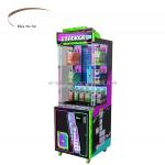 Coin Operated Prize Brick Stacker Game Arcade Machine With All Kinds Of Plugs