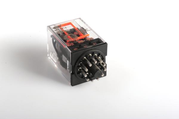 Quality MK3P-I Electromagnetic Relay With LED Indicator 220VAC Panel Accessories for sale