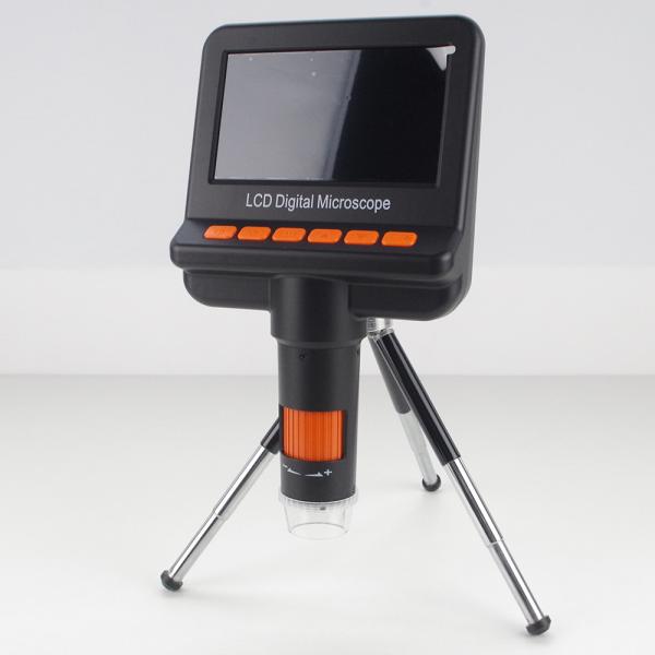 Quality 8PCS White LED Coin Usb Microscope For Soldering Polarizing Adjustable for sale