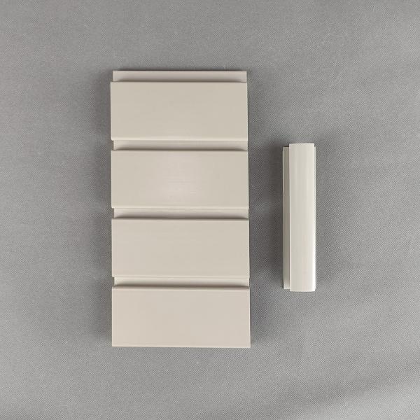 Quality Smooth Composite False Slatwall Display Shelf Plastic For Display Wall for sale