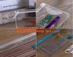 document pouch clear pvc file holder zipper lock file bag OEM, Colorful Printing