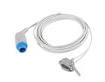 12 Pin Soft Reusable Spo2 Sensor Finger Clip Multifunctional