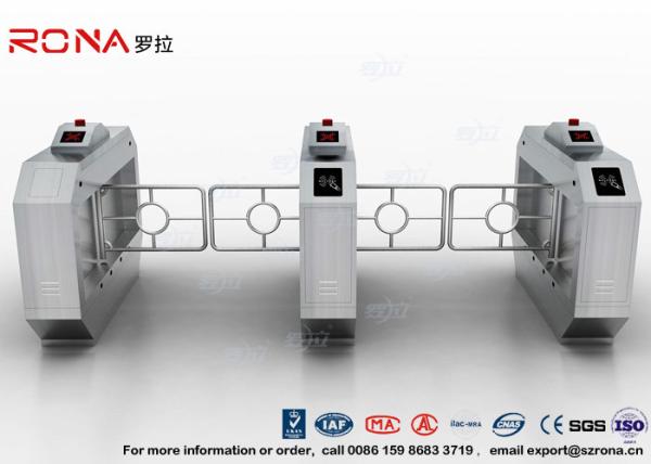 Quality RFID Automatic Swing Barrier Gate Smart Arm Revolving Door Security Access Control Turnstile for sale