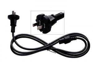 Buy cheap 250 Volt China Power Cord Black Color , Ccc 2 Prong Power Extension Cord product