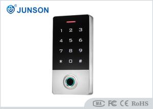 Buy cheap Robust Waterproof RFID Keypad Reader with Biometric Fingerprint Recognition - 24VDC product