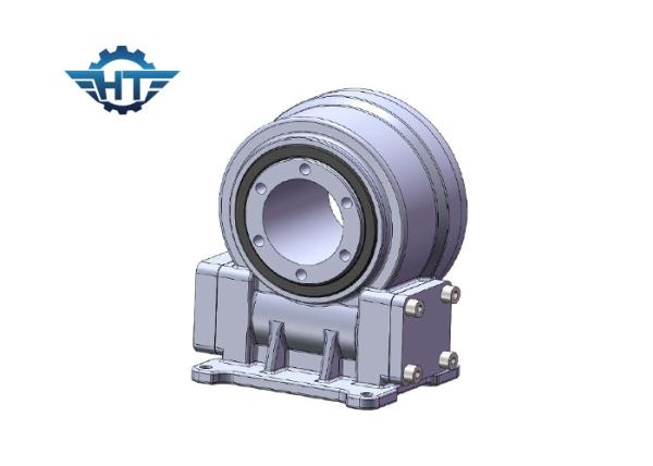 Quality Gear Ratio 61 / 1 Vertical Worm Gear Slew Ring With Nema 34 And Motor Driver For CPV And CSP for sale