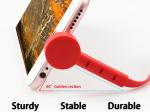 Multi 1m 2a Charger USB Extension Cable With Mobile Phone Holder Function