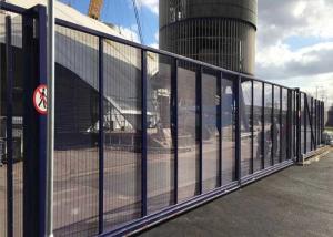 China RAL6005 2400mm Anti Climb Security Fencing Powder Coated Steel Mesh on sale