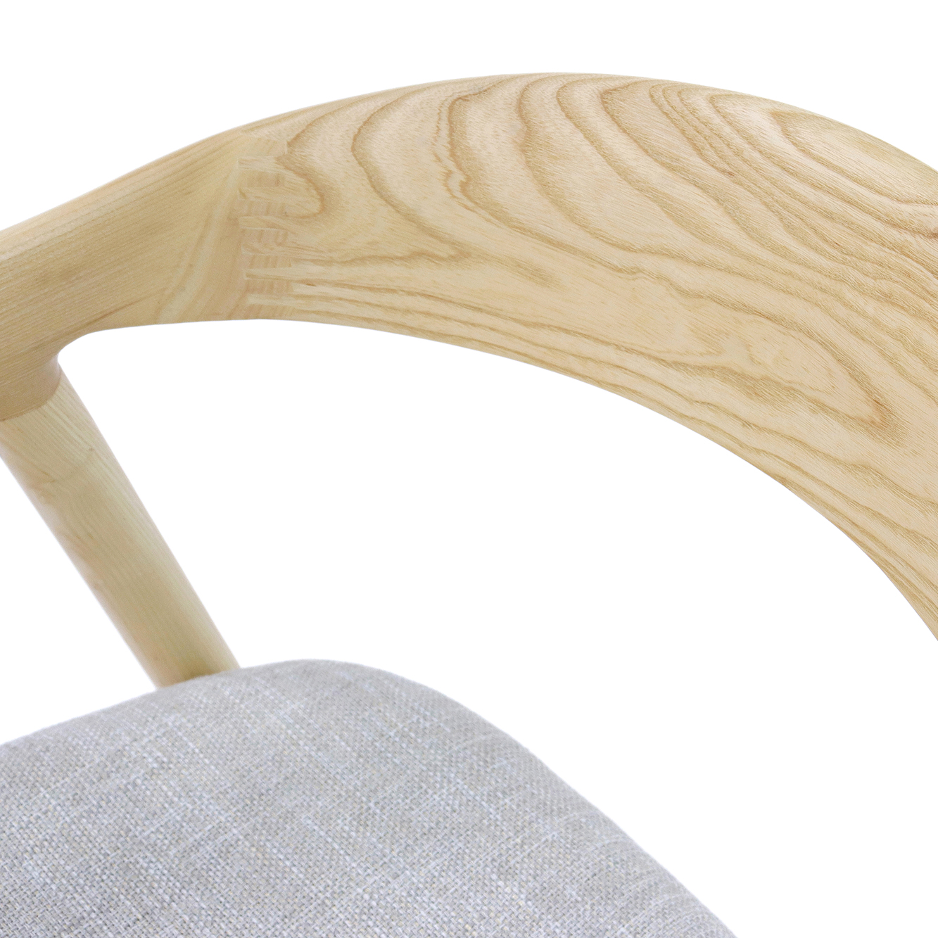 Home Furniture General Solid Wood Dining Chair with Customization in Walnut/Natural/Black at Reasonable