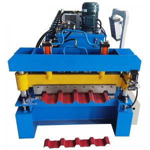China 0.2-0.4mm IBR Sheet Roll Forming Machine Color Coated Sheet Making Machine on sale