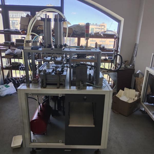 Hot Melt Adhesive Process Carton Machine Decorative Works Food Carton Disposable Lunch Box