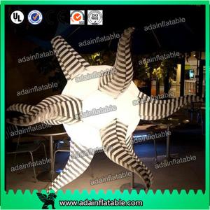 China Fire Retardant Inflatable Stars / Inflatable LED Star Party Decoration on sale