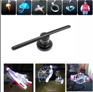 China 42cm 3D Hologram Fan Advertising Player 3d Small Hologram Projector on sale