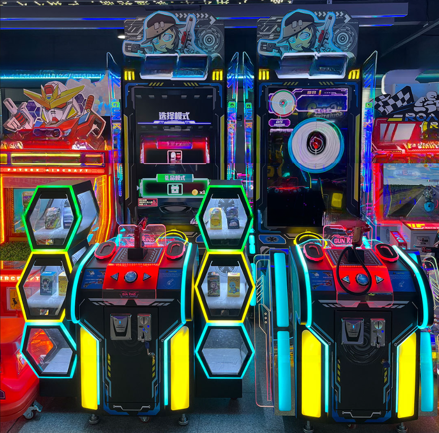 Coin Operation Fast Gunman Shooting Game Machine For Amusement Game Center