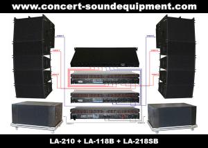 China Dual 10 480W Line Array Speaker With Neodymium Drivers on sale