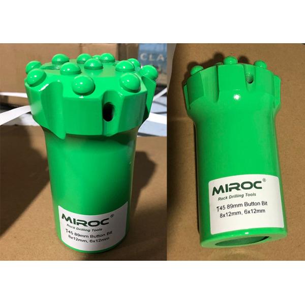 T45 Retractable Drill Bit For Mining / Construction , Tungsten Carbide Forging