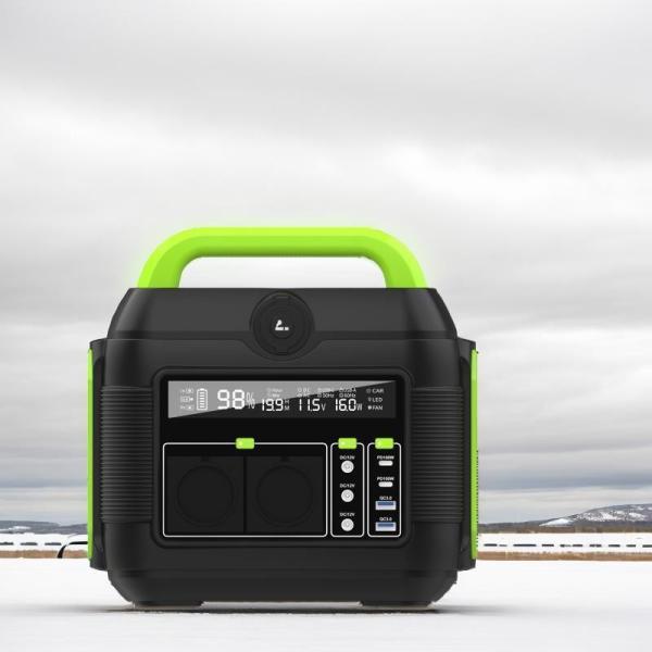 Multi-Function Output 600W Outdoor Camping RV Energy Storage Power Station
