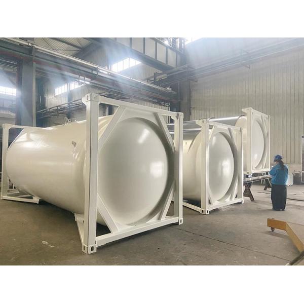 9 High Stacking T50 LPG Liquid Chlorine Gas 20ft ISO Tank Container 18/23.45Bar Pressure