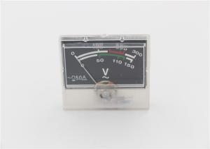 Buy cheap 55*48mm Analog Panel Meter Panel Mount Analog Voltmeter 0-300V AC Voltage Range product