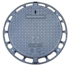 Buy cheap DN400 Road Manhole Cover , Sand Cast Iron Round Manhole Cover product