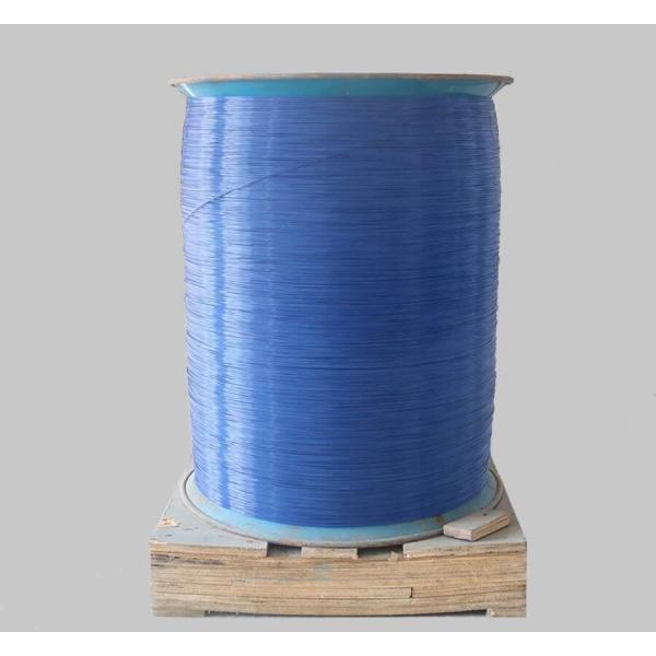 0.9mm 1.0mm Nylon Coated Raw Material Loop binding wire , Nanbo Book Wire Binding