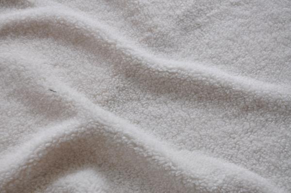 Quality white Warp Knitted Fabric Recycled , Polyester Knit Solid   Fabric for sale