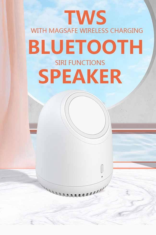 Bluetooth V5.0 Wireless Charger Speaker Support Audio Formats Converting