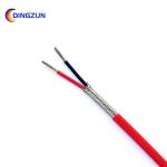 AFPF FEP Insulated Shielded Thermocouple Compensating Cable For Sensors