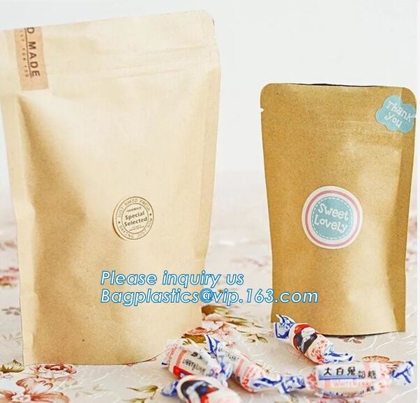 Custom Printing Recycled Brown Kraft Paper Bags,Custom Printed Factory Glassine Paper Bread Small Brown Bag, bagease