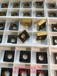 Cnc Turning Tungsten Carbide Lathe Tool Inserts Yellow SCMT120408