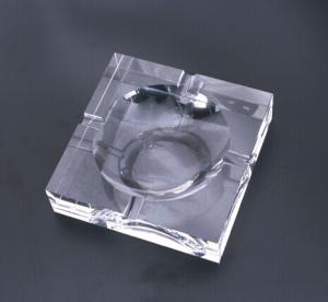 Classical Transparent Crystal Ashtray