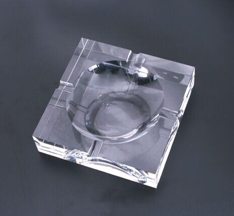 Quality Classical Transparent Crystal Ashtray for sale