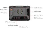 Android Mobile Data Terminal IP66 10.1 Inch Display Automatic Driving Control