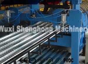 Durable Metal Deck Roll Forming Machine , Floor Decking Roll Forming Line