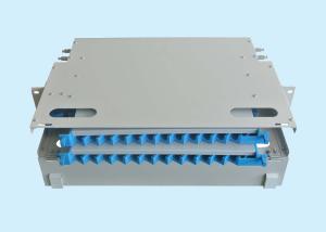 China ODF Unit 24 Core Optical Fiber Distribution Frame / Power Distribution Frame on sale