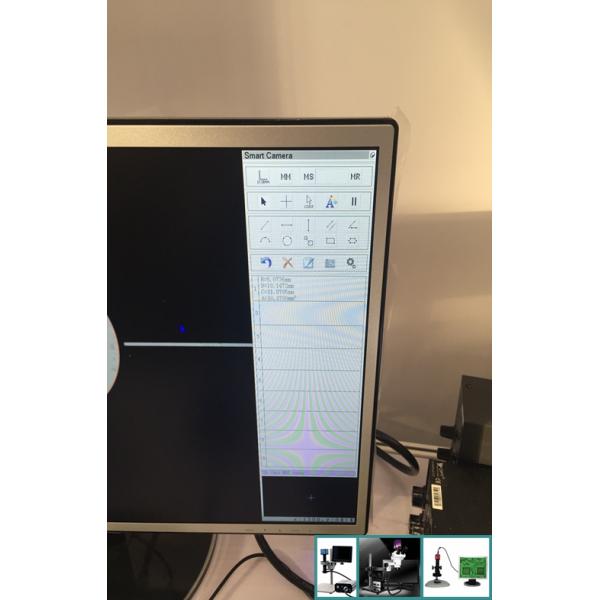 Intelligent Build In CPU HD Microscope Camera Auto Inspect Contrast And Analysis