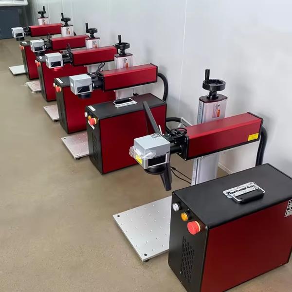 Mopa Laser 50W 60W 100W Fiber Color Marking Engraving Machine on Metal Gantry Type Configuration Advanced Technology