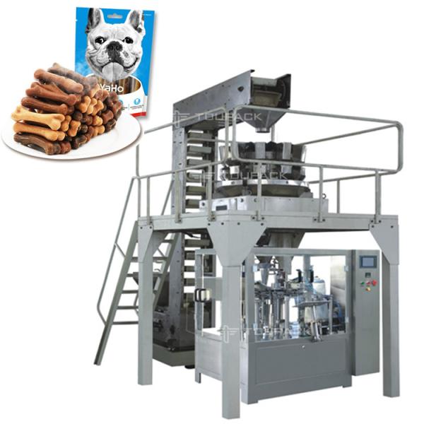 Quality Stand Up Pouch Doypack Packing Machine Long Biscuits Ice Pops Quantitative Weighing And Packaging Line for sale