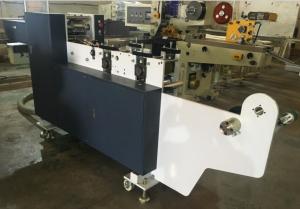 Buy cheap Durable Tissue Roll Making Machine , Pocket Tissue Paper Folding Machine product