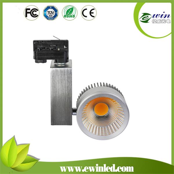 Quality 2015 Unique design high lumen 3500-3800lm EMC, LVD CE ROHS ERP led 30w COB track lighting for sale