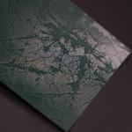 PVC wrapping paper with bark pattern, customizable in color and size