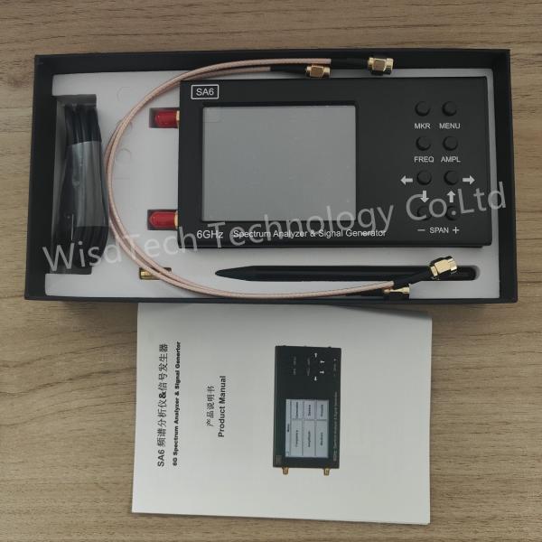 Quality Kingst SA6-1 6GHz Spectrum Analyzer Signal Generator Wi-Fi 4G LTE CDMA GSM Beidou GPRS for sale