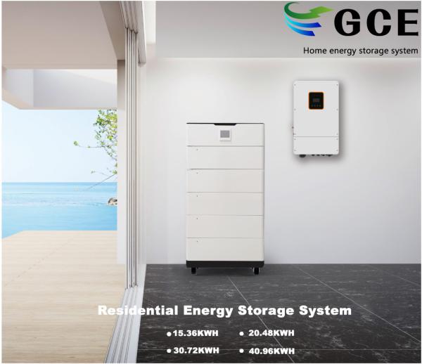 Quality Residential ESS Solution Home Energy Storage System 40.96KWH Stackable LiFePO4 Battery System With 16S51.2V Lithium for sale