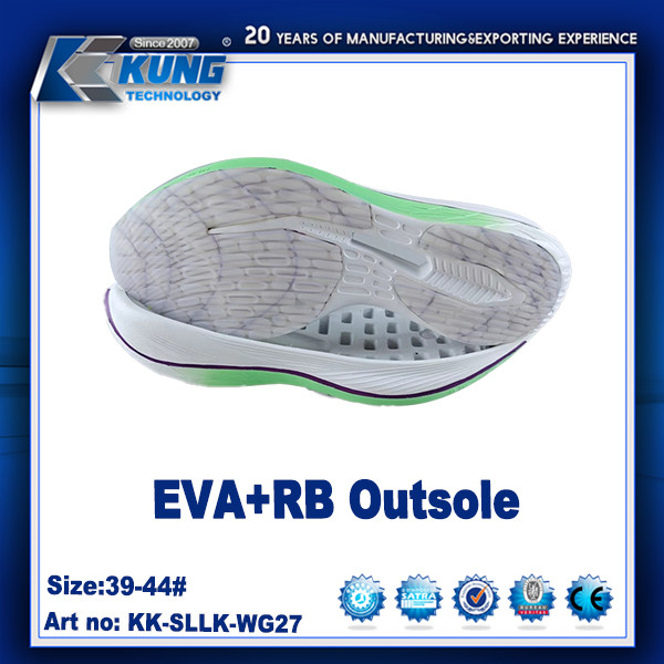 39 - 44 Size RB EVA Sneaker Outsole High Elastic Non Slip