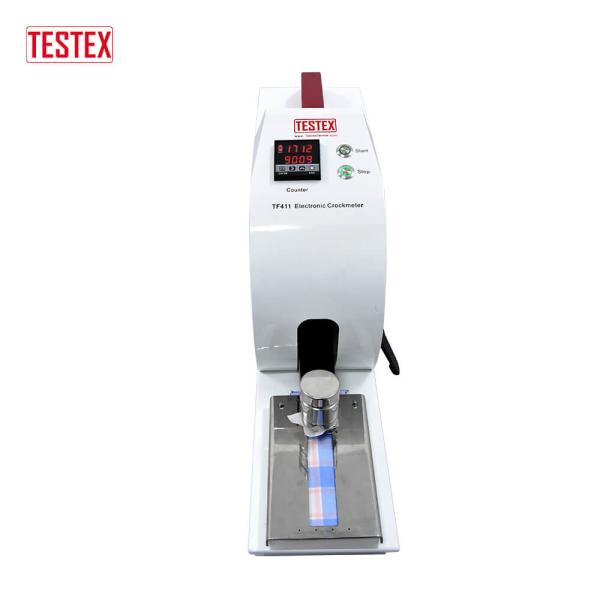 Quality Automatically Stop Electronic Crockmeter with Precision Slide Rail 30 kg for sale