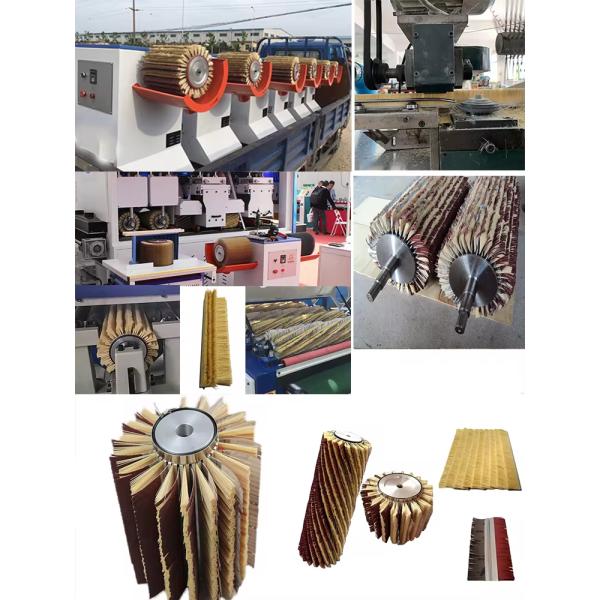 Tampico Sisal Strip Brush For Sanding Roller Comsumables Wood Polishing